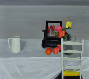 Still Life with Apples and Dressing Table