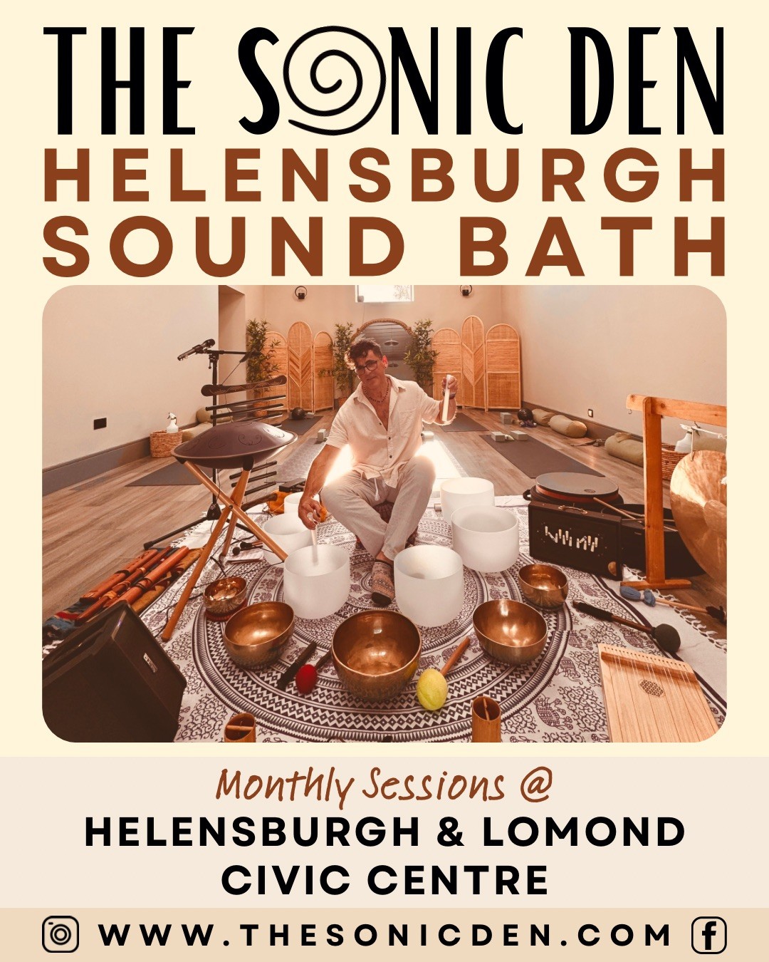 The Sonic Den - Helensburgh Sound Bath