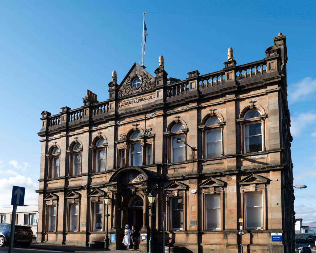 large old fashioned building