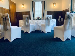 Castle House - Smaller Room Decorated by Argyll Weddings and Events