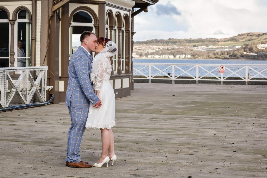 Ralph and Mandy - Dunoon Pier (photo provided by couple)