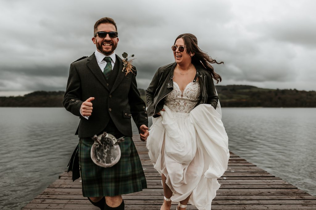 Jo and Stuart - Fruin Farm Helensburgh - Photo supplied by couple