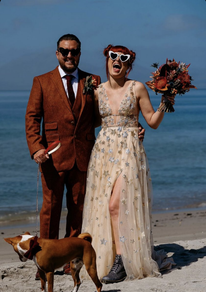 Katy and Liam - Photo Janine Brocklesby