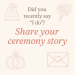 wording image to share your ceremony