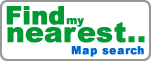 Find my nearest button - use our map search to find your nearest council services