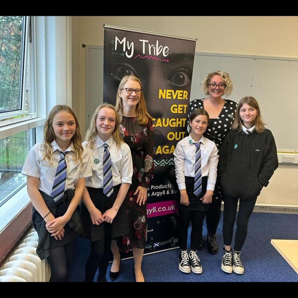 My Tribe Champions with Cabinet Secretary