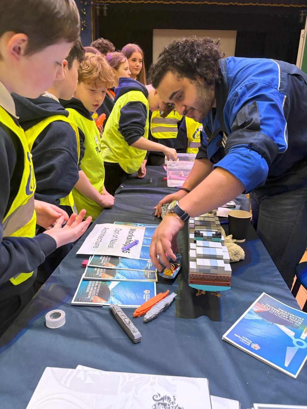 Pupils find out about how STEM skills apply to different careers
