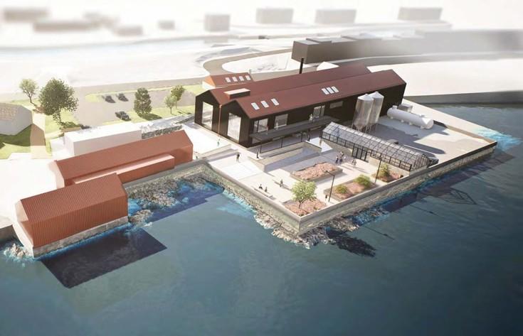 Artist impression of how the site could look 