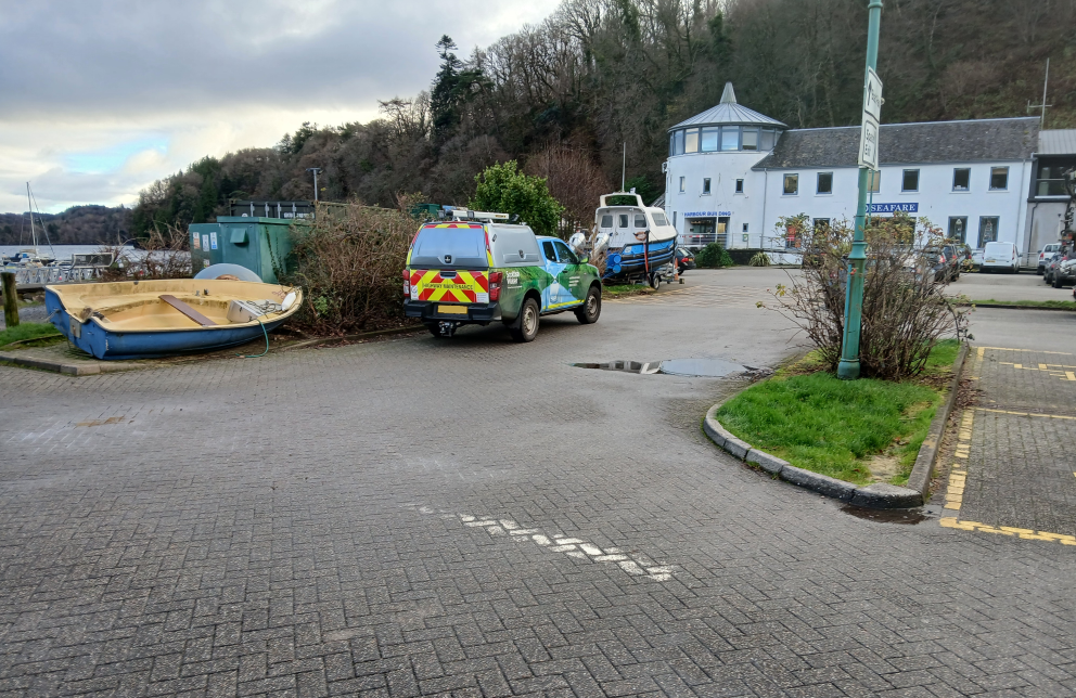 Ledaig car park