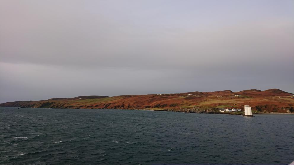 on the ferry to islay