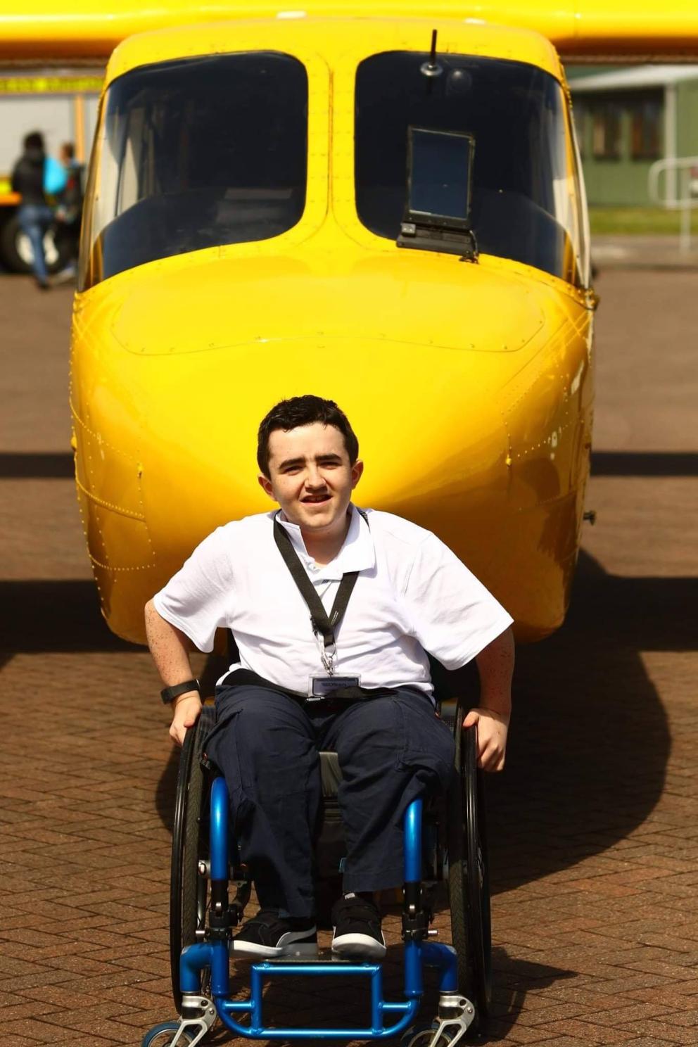A photo of Cameron Allen at Oban Airport