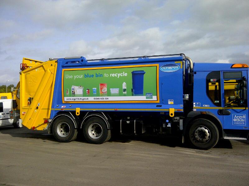 recycling lorry
