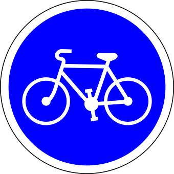 bicycle lane sign