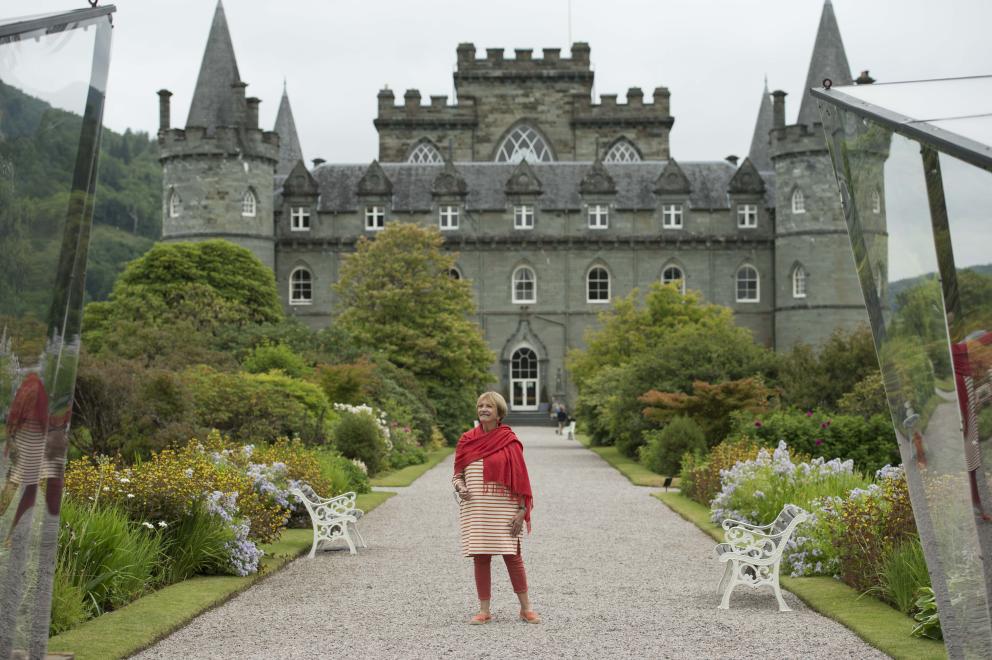 Joan Bakewell in Inveraray