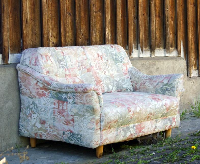 Old sofa