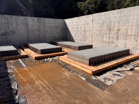 Kilninver Bridge works progress