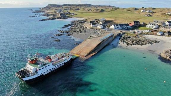 Iona Ferry terminal pre-works