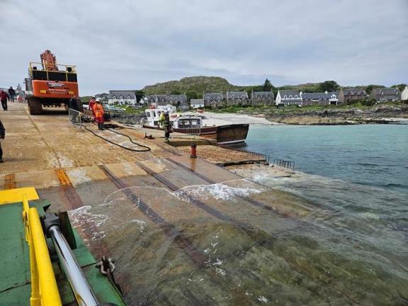 Slipway repairs