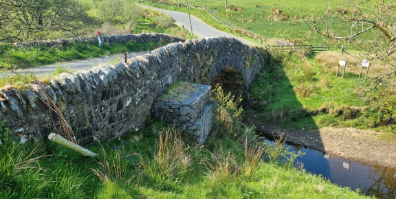 View of Claonaig Bridge