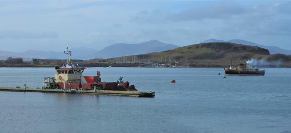 The Grace Lamont moving the damaged unit to the end of the facility