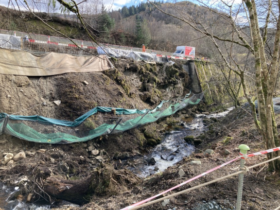 millbrae landslip site 2