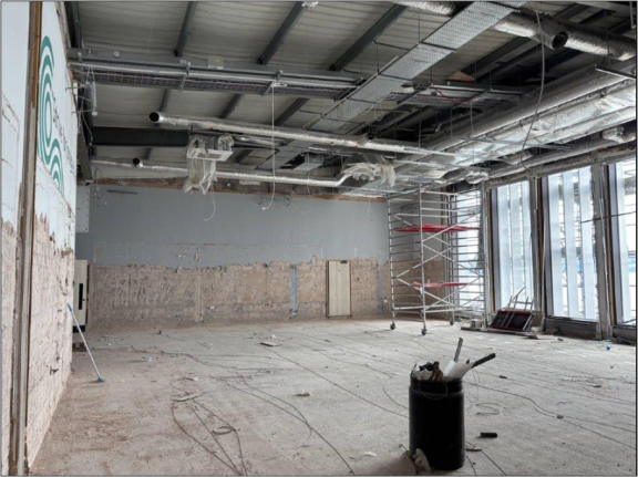 Internal works are progressing 
