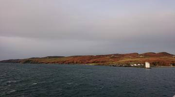 on the ferry to islay