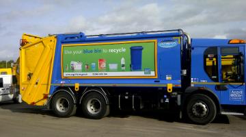 recycling lorry