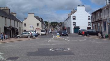 A general view of Lochgilphead town centre