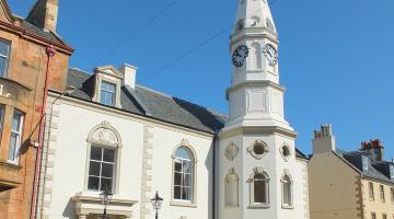 Campbeltown town hall exterior 