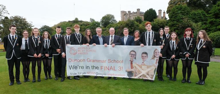 Dunoon Grammar School pupils