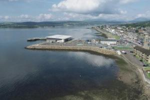 Helensburgh Waterfront - arial view