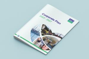 Image shows Argyll and Bute Council's Corporate Plan document 