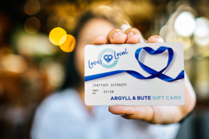 Argyll and Bute loves local card picture