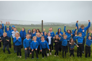 Group picture of pupils at Kellis Primary