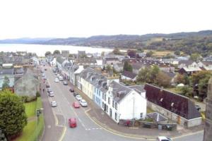 Ariel view of Argyll St Lochgilphead
