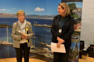 From left: Anne Horn and Pippa Milne 