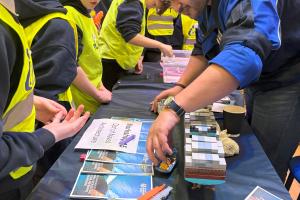 Pupils find out about how STEM skills apply to different careers