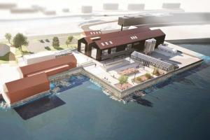 Artist impression of how the site could look 