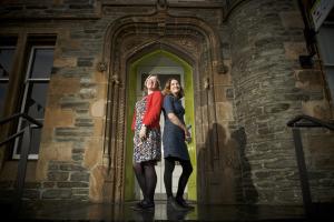 ann campbell and jenny hunter from dunoon burgh hall