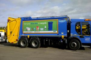 recycling lorry