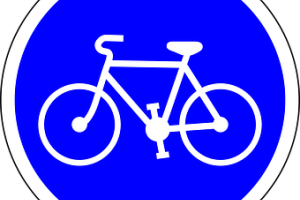 bicycle lane sign