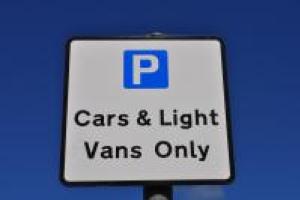 Parking sign