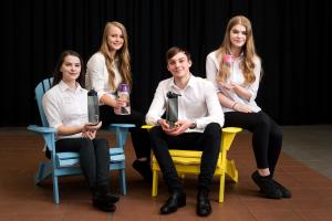 A picture of the winning Gulp team from Lochgilphead