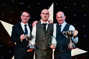 A picture of Janis Brivkalns and his work colleagues