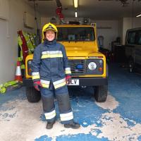 Kylie Langford, Air Ground Supervisor/ Firefighter, Coll Airport