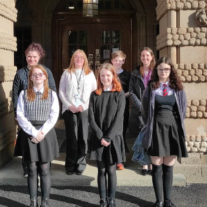 Hermitage Academy school pupils