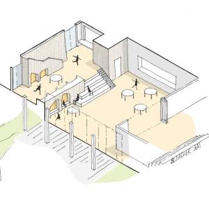 Concept design showing how Tobermory Campus could look 